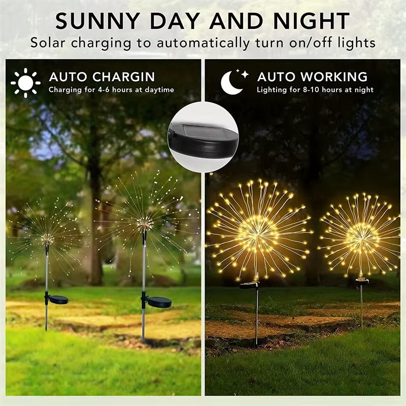 Solar Firework Lights