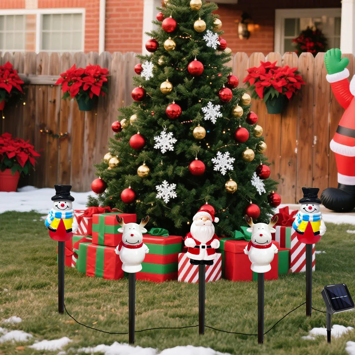 Christmas Garden Lights