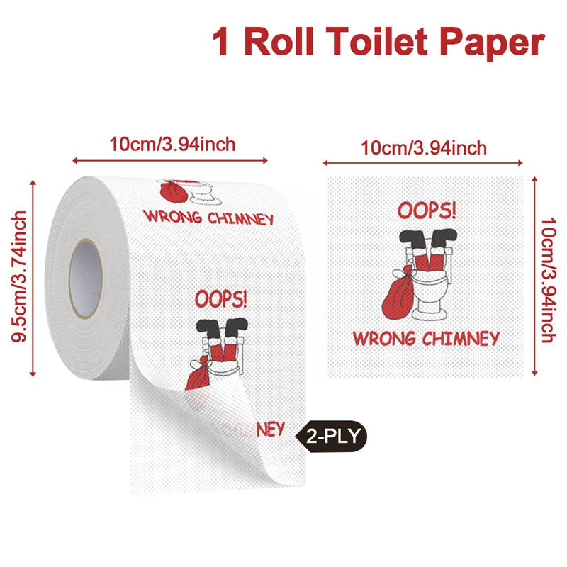 Christmas Toilet Paper Roll