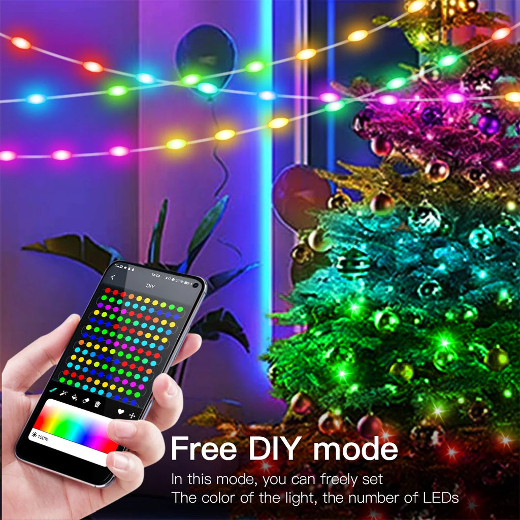 Programmable LED String Lights