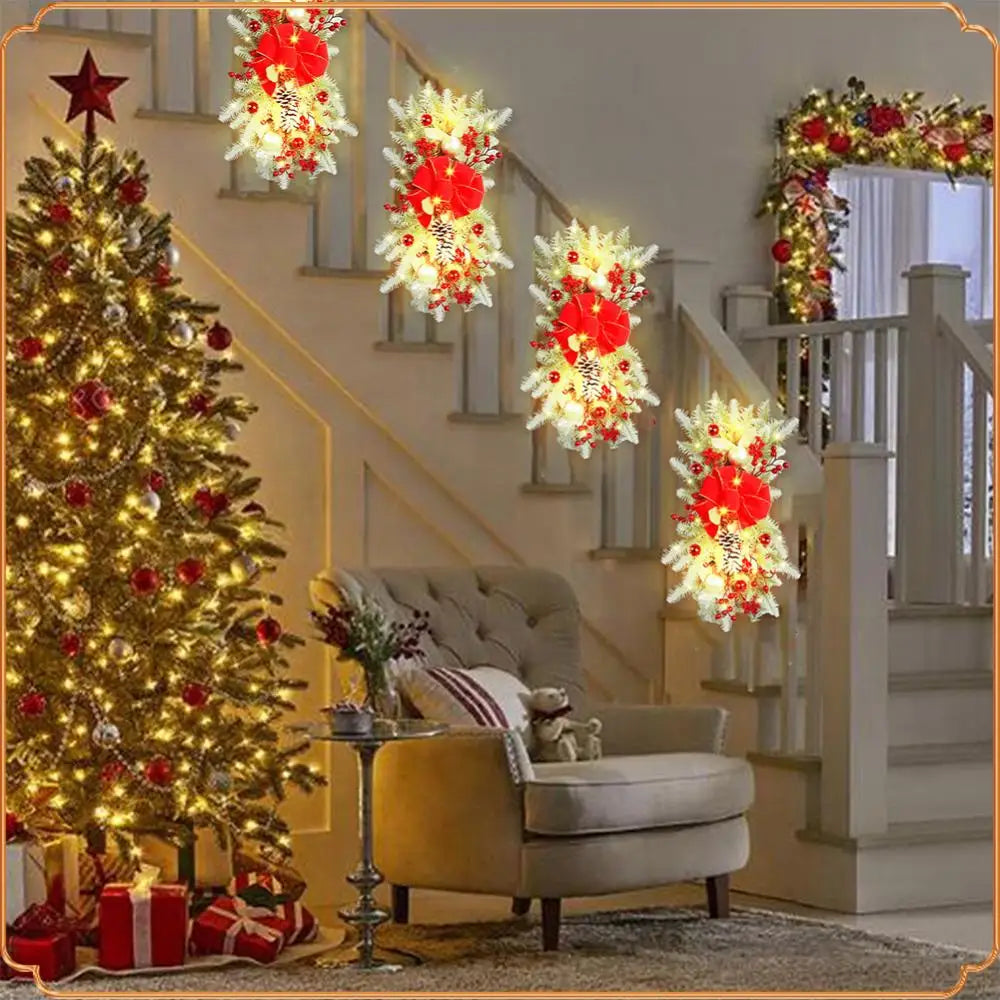 LED Christmas Wreath