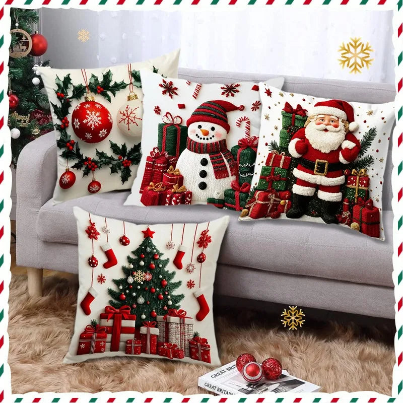 Xmas Decorative Cushion Cover