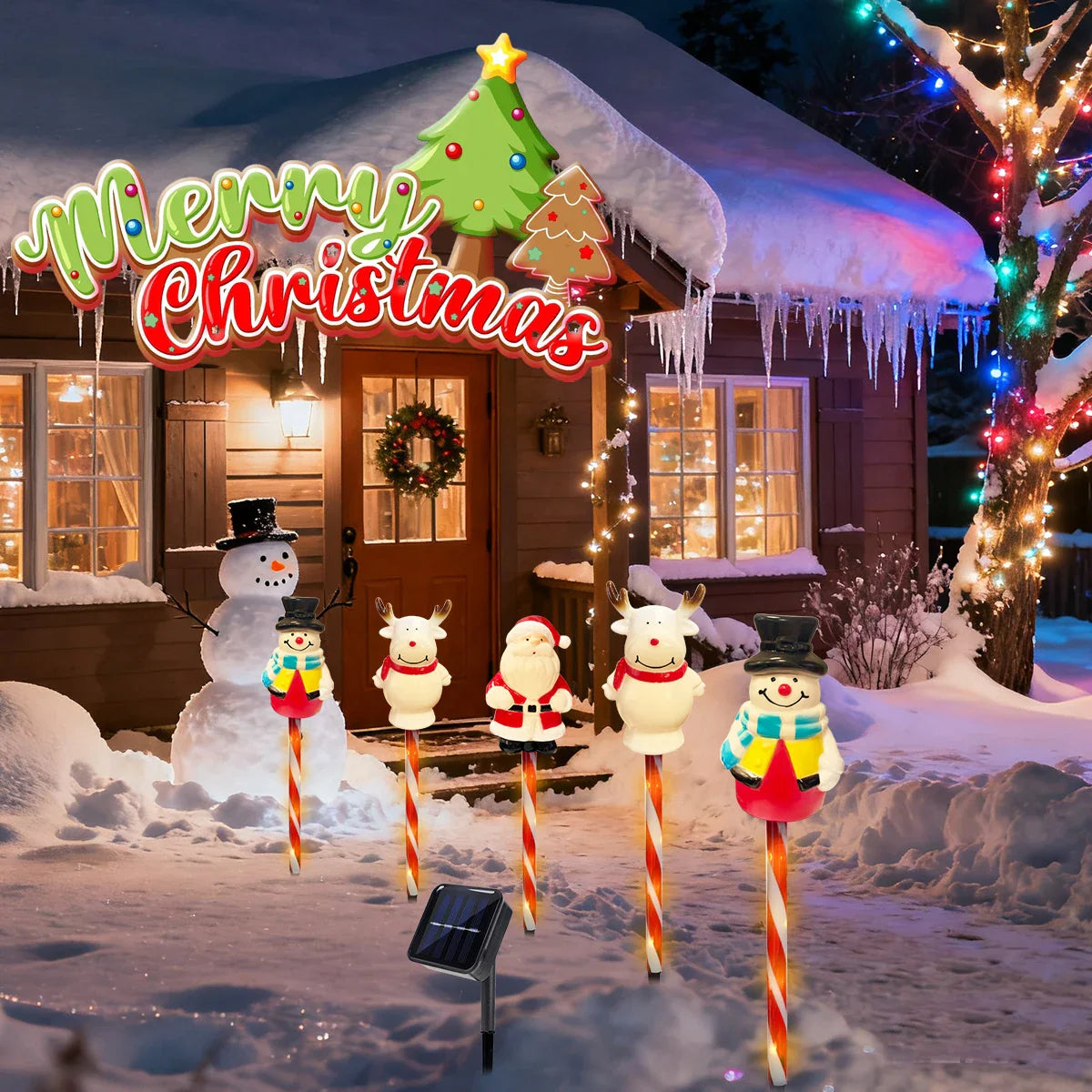 Christmas Garden Lights