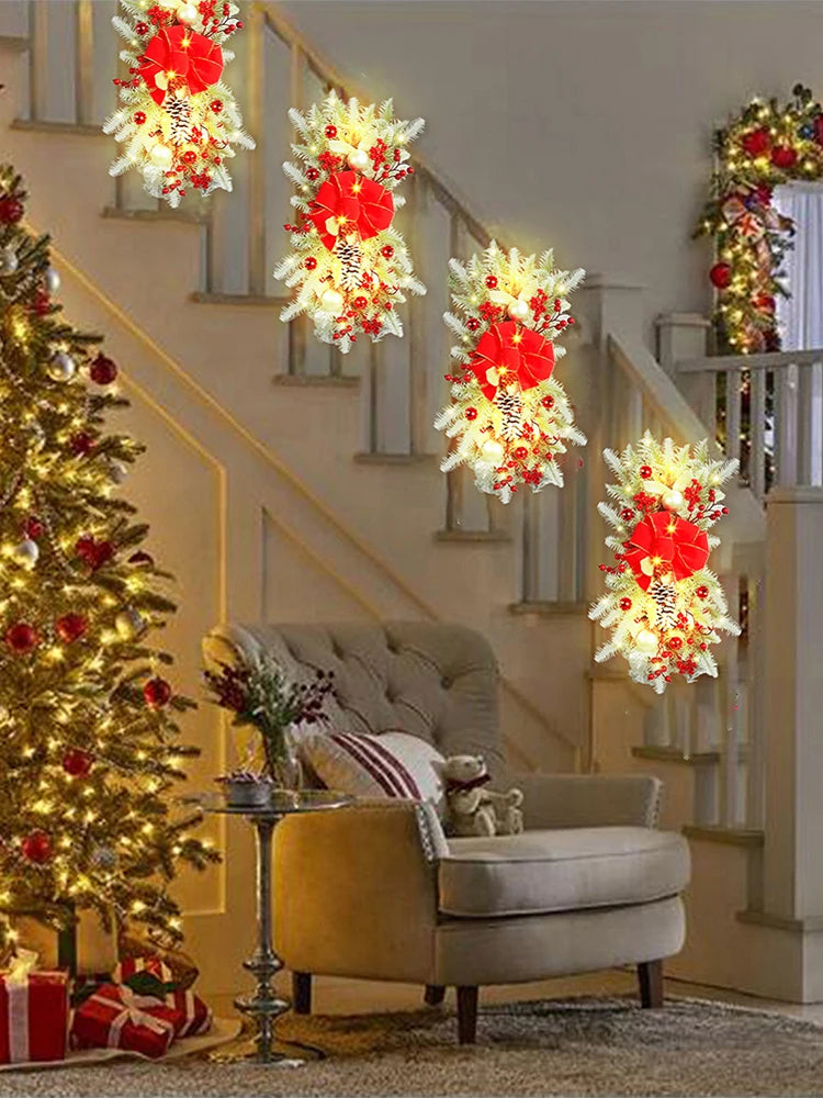 LED Christmas Wreath