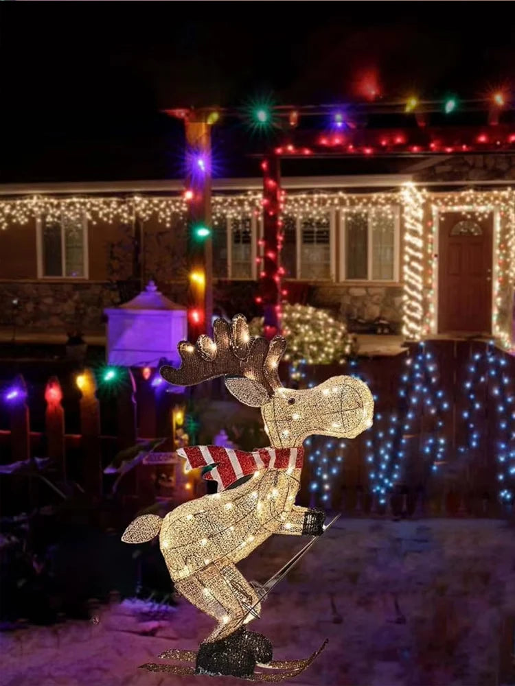 Glowing Reindeer Decor