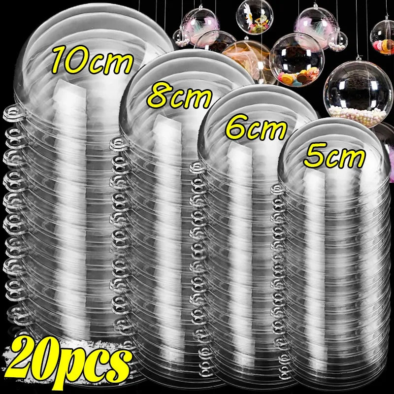 Fillable Xmas Ball Decorations