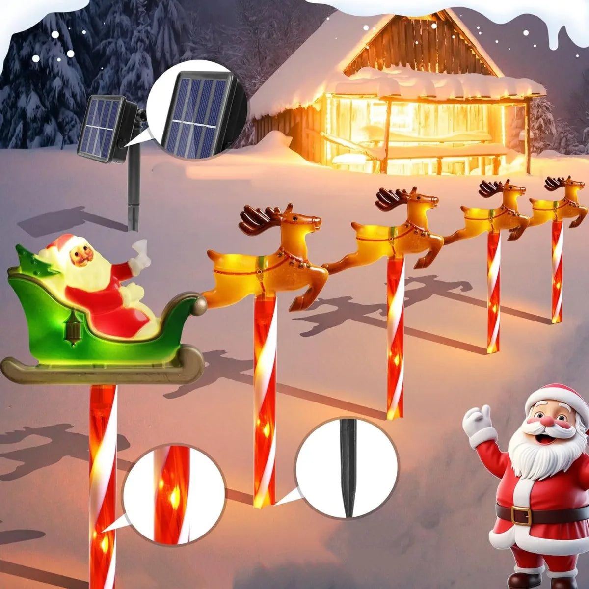 Christmas Reindeer Lights