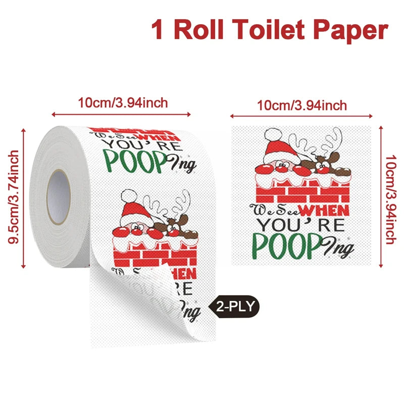 Christmas Toilet Paper Roll