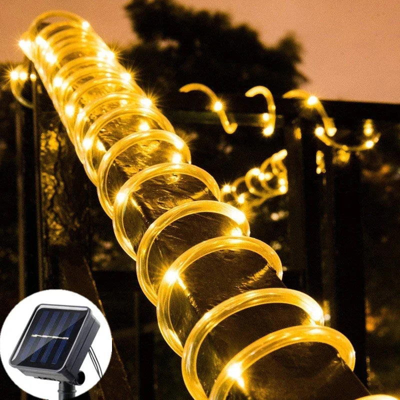 Outdoor Solar LED Rope Lights