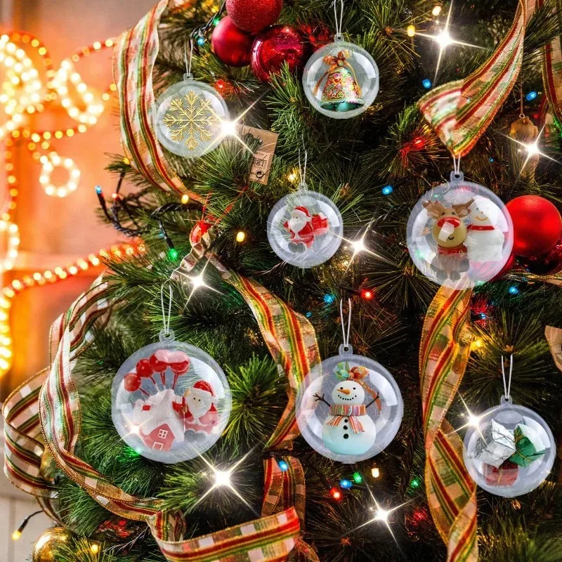 Fillable Xmas Ball Decorations