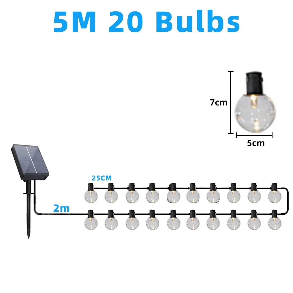 Solar Hanging Sphere Lights