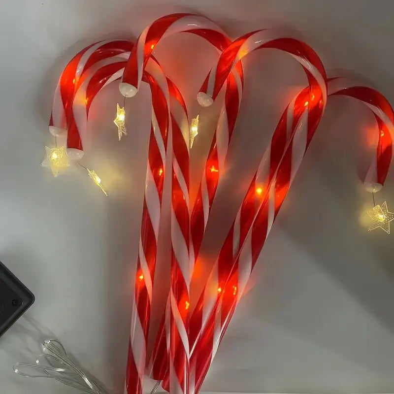 Solar Cane Stick Lights