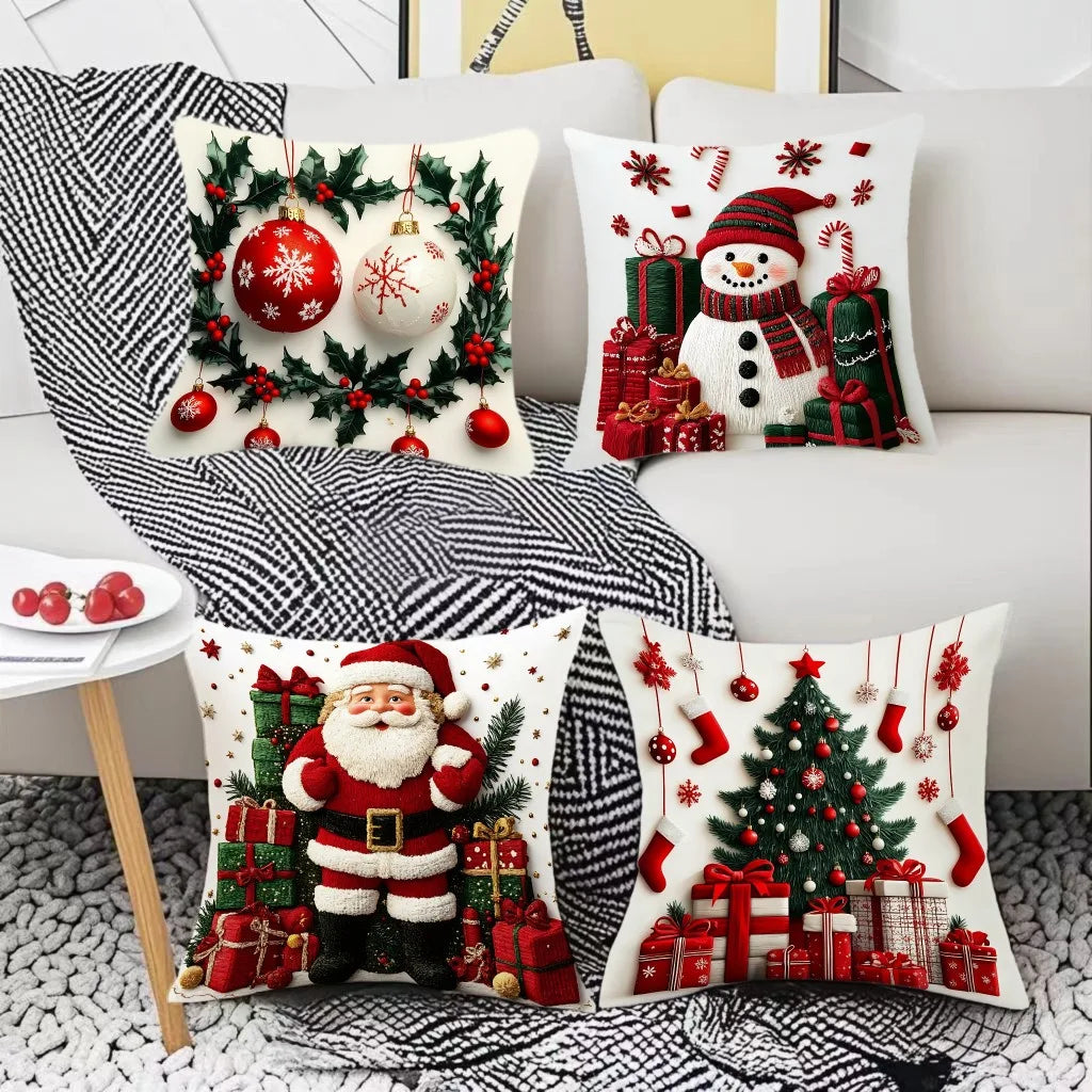 Xmas Decorative Cushion Cover