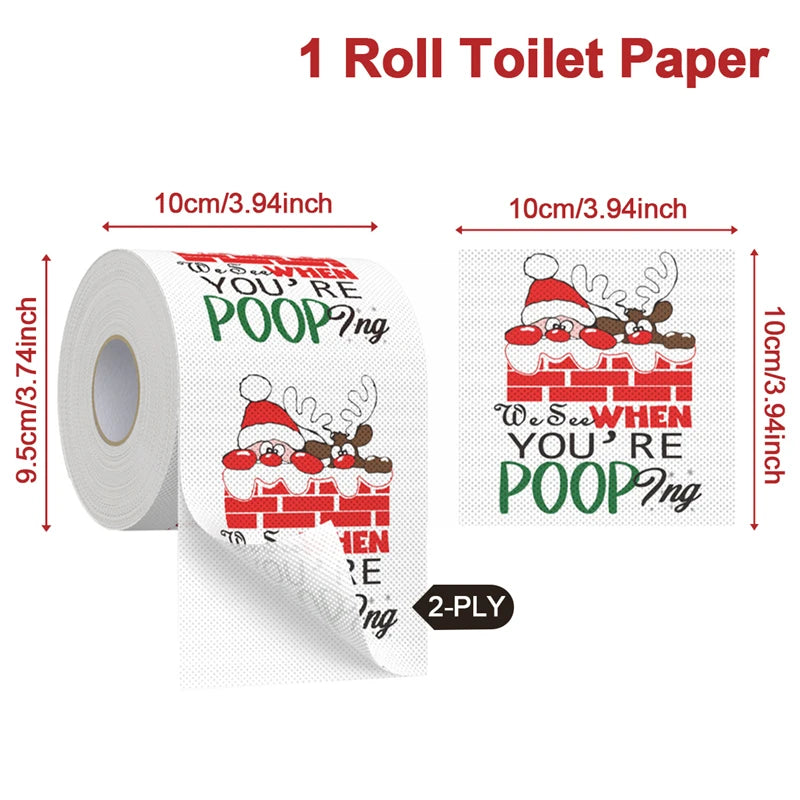Christmas Toilet Paper Roll