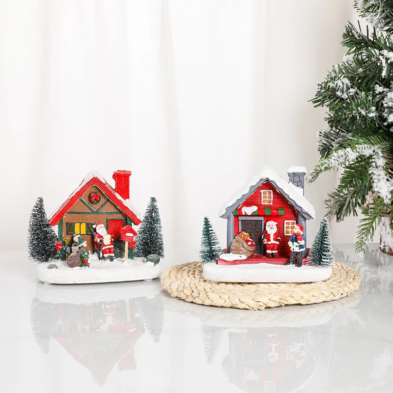 Christmas Village House Decoration