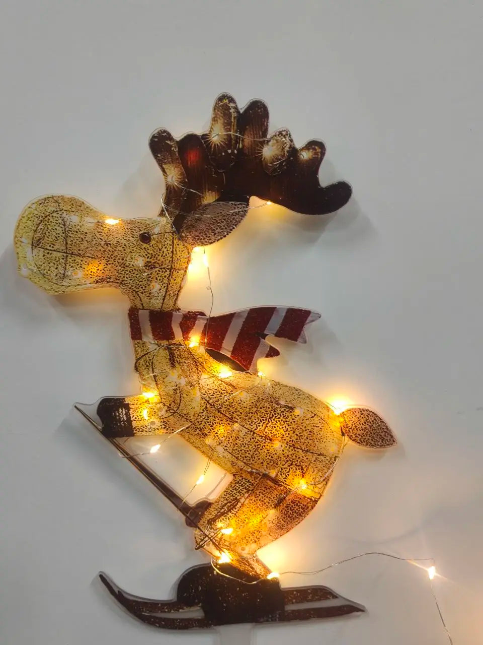 Glowing Reindeer Decor