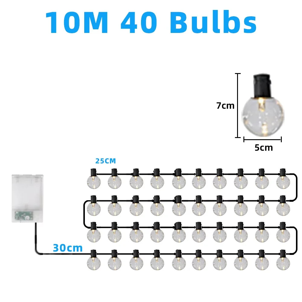 Solar Hanging Sphere Lights