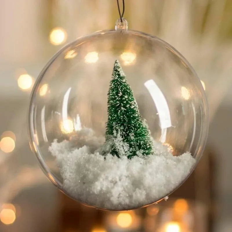 Fillable Xmas Ball Decorations