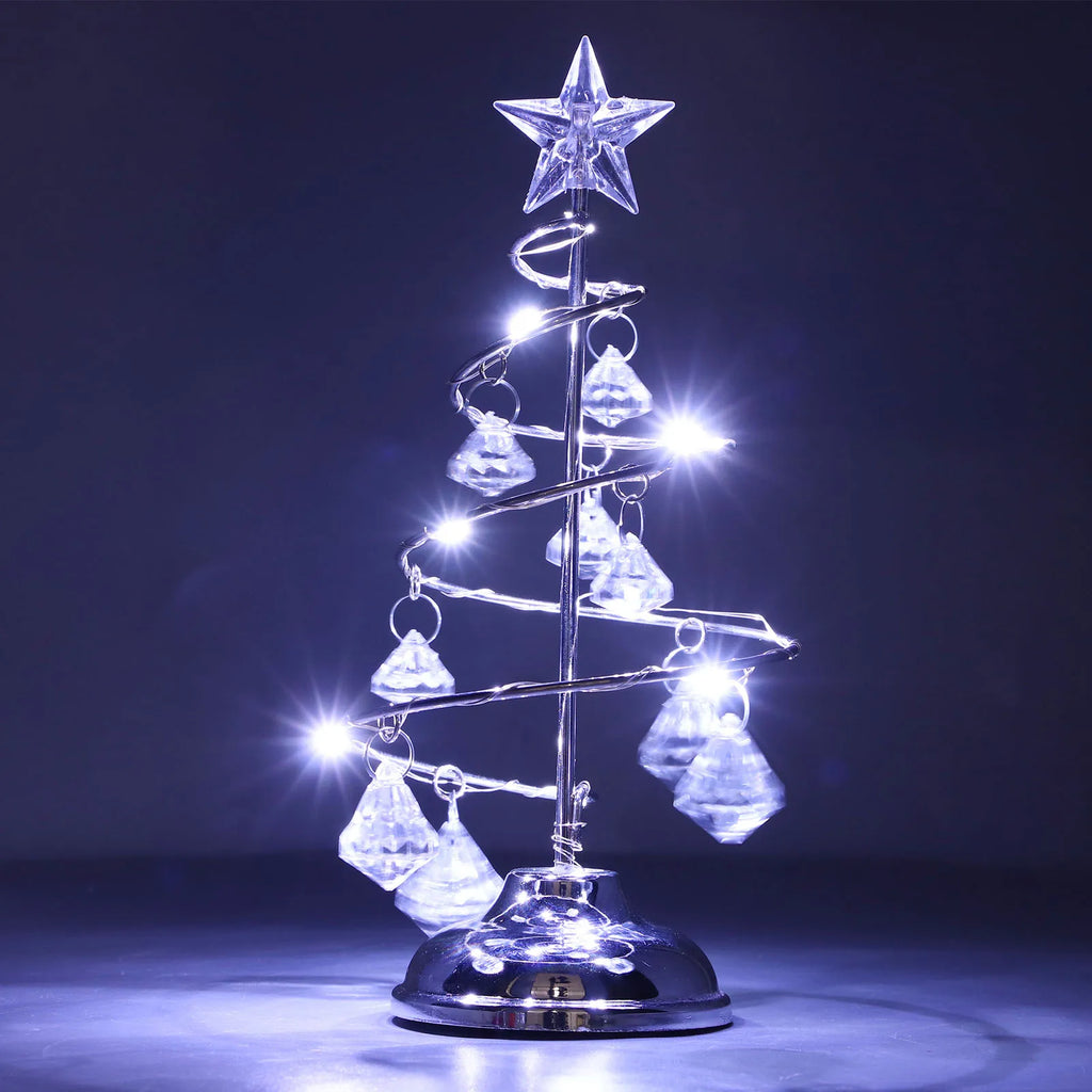 Crystal Christmas Tree Lamp