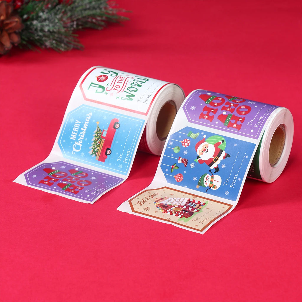 250pcs Xmas Stickers
