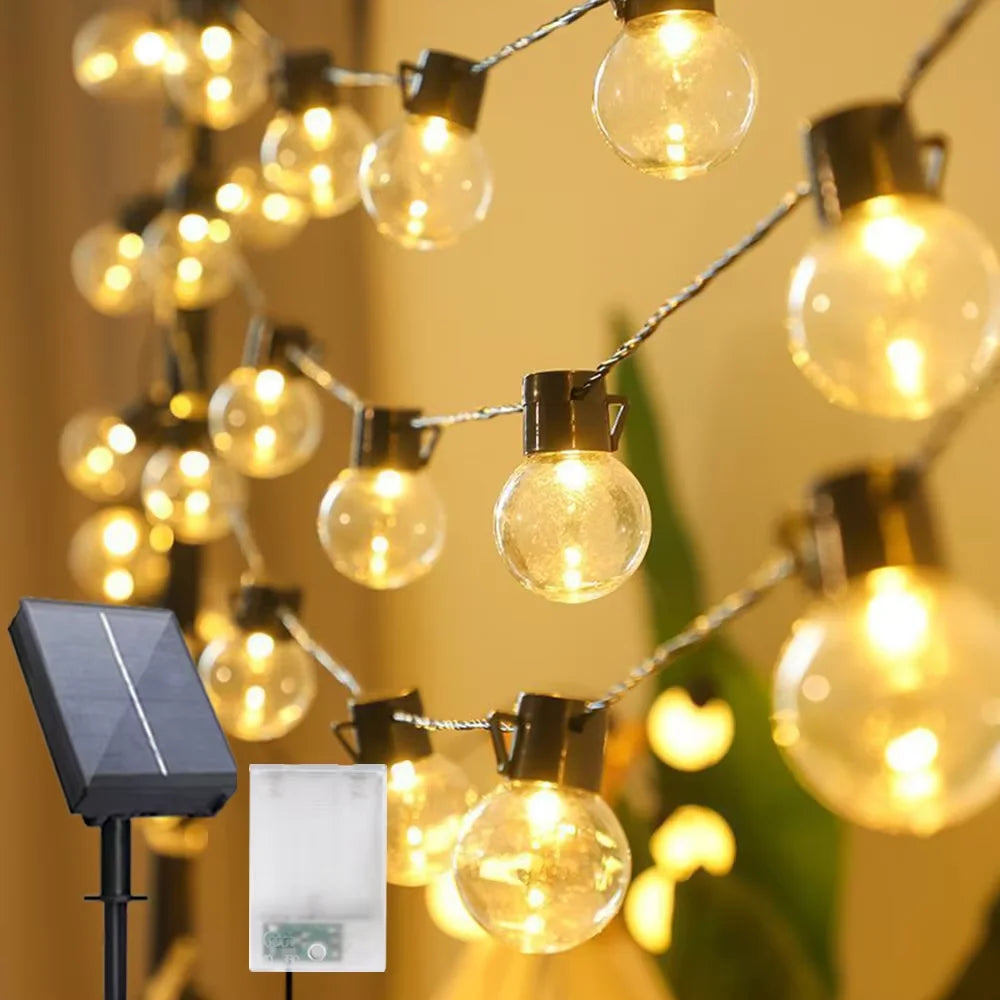 Solar Hanging Sphere Lights