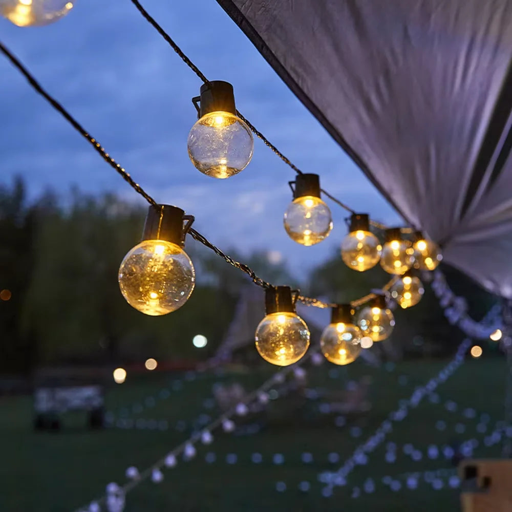 Solar Hanging Sphere Lights