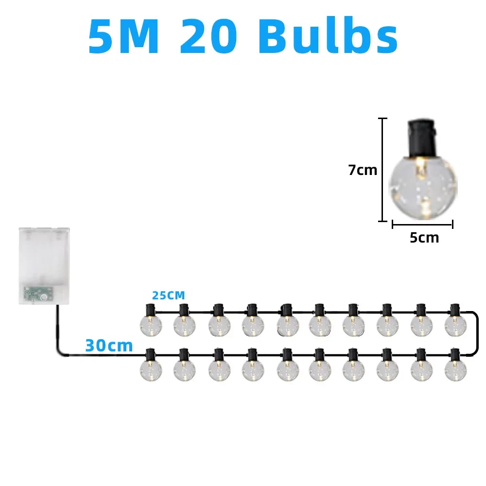 Solar Hanging Sphere Lights