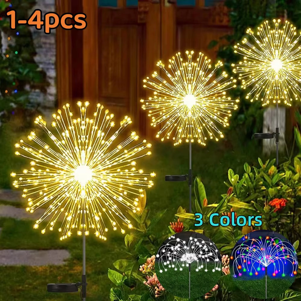 Solar Firework Lights